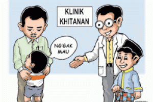 Sunat Konvensional (dengan pisau bedah)